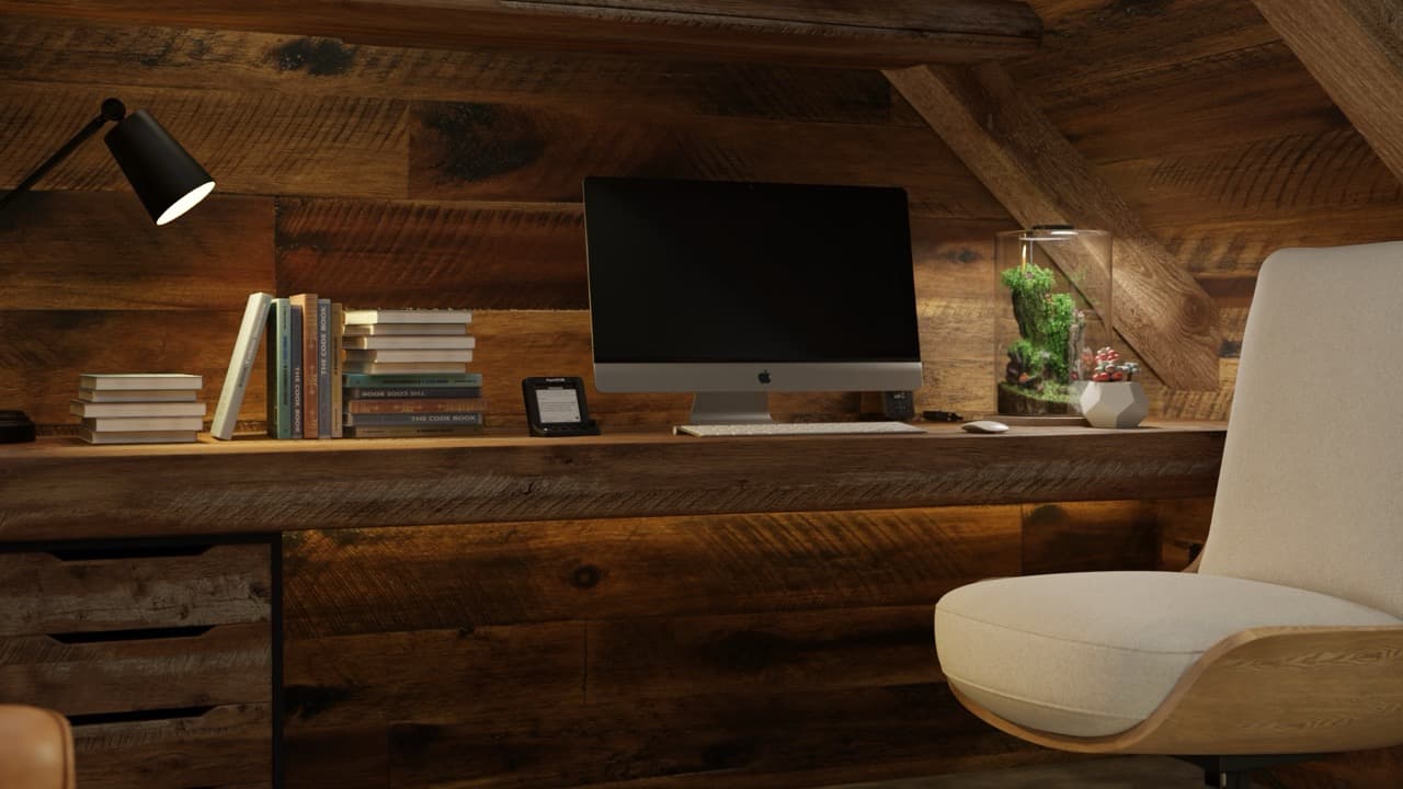 PaperMETAR in a cabin home office - view 3