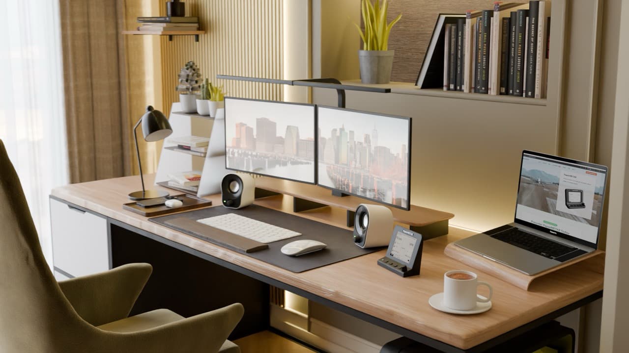 PaperMETAR in a home office