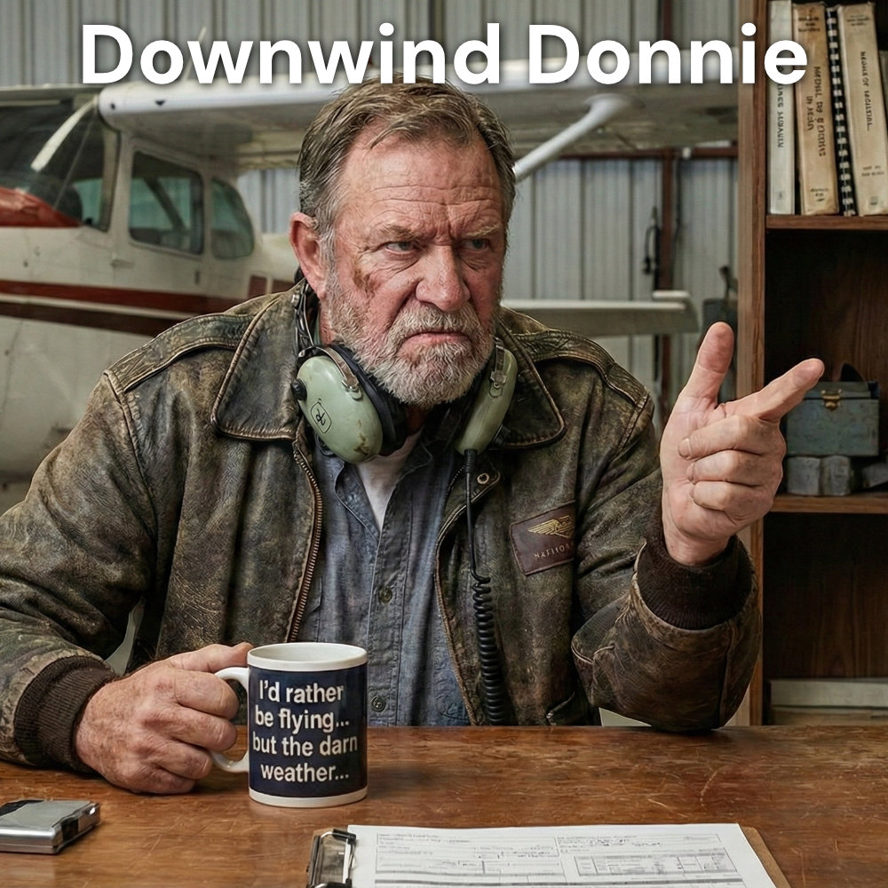 PaperMETAR with a jumpseater personality profile